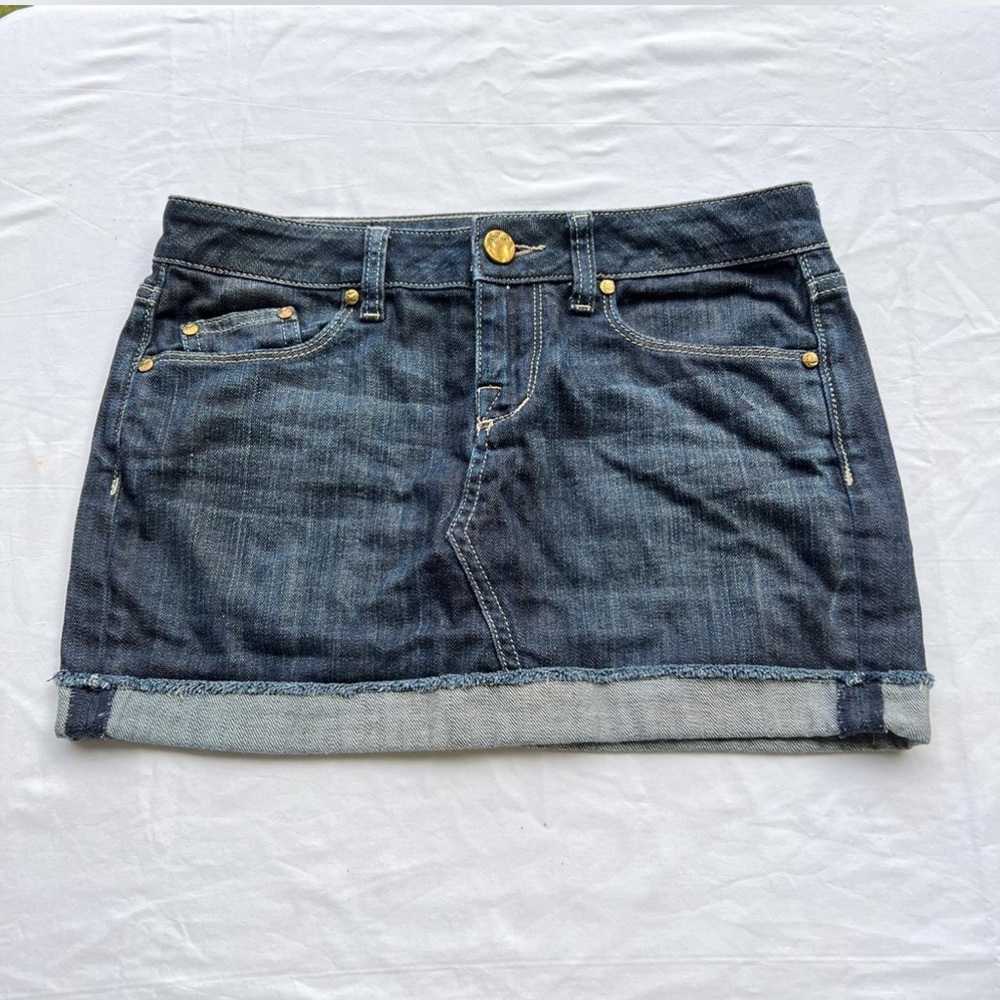 MINI DENIM SKIRT